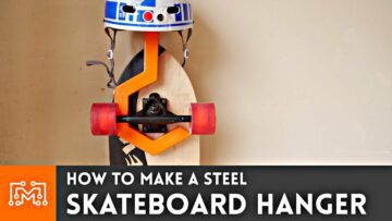 Πώς να φτιάξετε μια ατσάλινη κρεμάστρα για skateboard 1