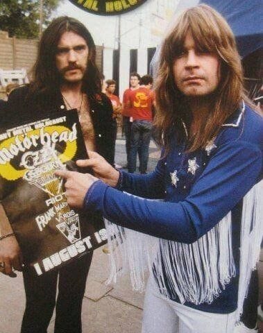 Lemmy Kilmister & Ozzy Osbourne.... 1