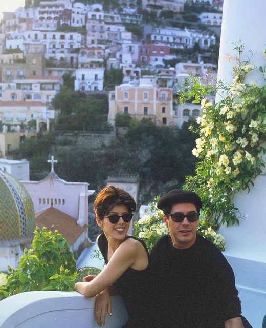 Marisa Tomei και Robert Downey Jr. (Aunt May and Tony Stark) στην Ιταλία, 1994... 1