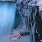 Έρχεται χειμώνας Καταρράκτες του Νιαγάρα, Καναδάς