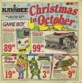 Διαφήμιση παιχνιδιών του 1989...