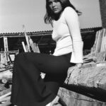 Η Ornella Muti φωτογραφήθηκε από τον Gianni Ferrari, 1971....