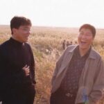 Οι Bong Joon-ho & Song Kang-ho στα γυρίσματα του Memories of Murder....