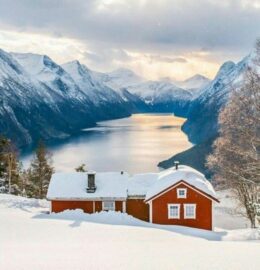 Χειμώνας στη Νορβηγία...