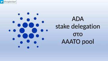 ADA stake delegation στο AAATO pool 8