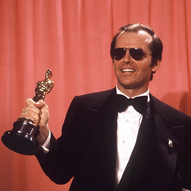 Ο Jack Nicholson κέρδισε το πρώτο του Όσκαρ το 1976 για τις ερμηνείες του στο One Flew ... 2