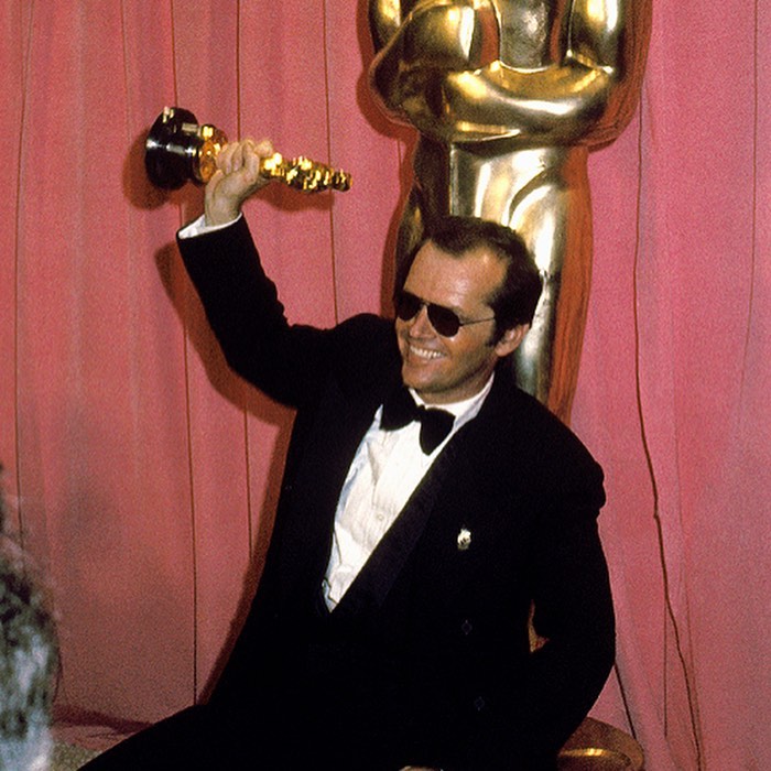 Ο Jack Nicholson κέρδισε το πρώτο του Όσκαρ το 1976 για τις ερμηνείες του στο One Flew ... 3