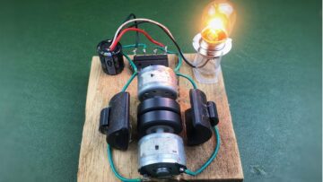 Δωρεάν γεννήτρια ενέργειας με μαγνήτη χρησιμοποιώντας κινητήρες συνεχούς ρεύματος 4