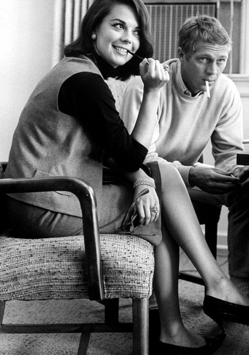 Η Natalie Wood και ο Steve McQueen φωτογραφήθηκαν από τον John Dominis.... 1