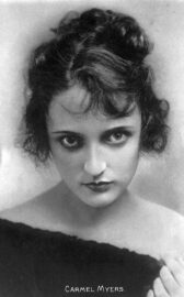 Ηθοποιός του βωβού κινηματογράφου Carmel Myers (4 Απριλίου 1899 - 9 Νοεμβρίου 1980)....