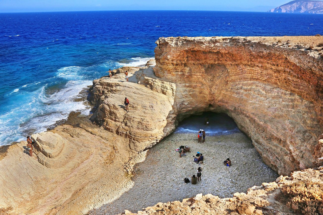 Παραλία Γάλα: Ένα μικρό θαύμα της φύσης στα Κουφονήσια... 1