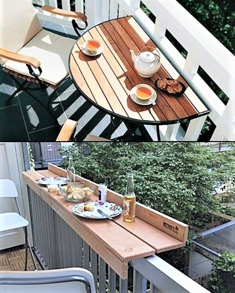 Ιδέες για ξύλινες παλέτες για μπαλκόνι 1