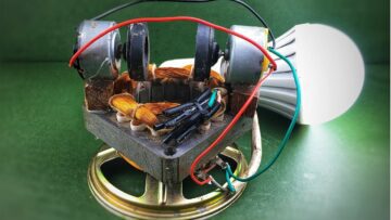 Δωρεάν μηχάνημα αυτόνομης λειτουργίας πειράματος ενεργειακής επιστήμης με μαγνήτη ηχείων 6
