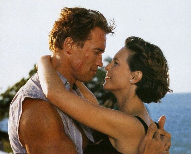 Arnold Schwarzenegger και Jamie Lee Curtis. True Lies (1994). 1