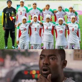 Η FIFA επιβεβαίωσε ότι η γυναικεία εθνική ομάδα του Ιράν το 2015, αποτελούνταν ...