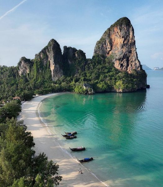 Παραλία Railay, Κράμπι, Ταϊλάνδη : Όμορφα μέρη #YourEarth #Earth #nature... 1