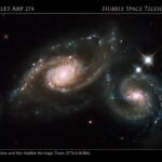 Το τριπλό γαλαξιακό σύστημα Arp 274, γνωστό και ως NGC 5679 βρίσκεται περίπου 40