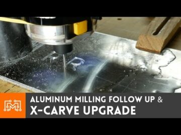 Αναβάθμιση X-Carve & Φρέζα Αλουμινίου 7