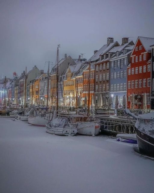Παγωμένη Κοπεγχάγη, πρωτεύουσα και πολυπληθέστερη πόλη της Δανίας 1