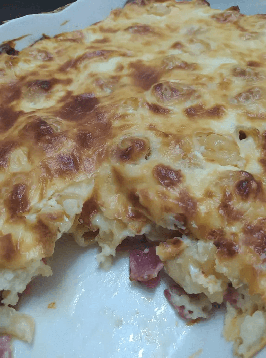 Καταπληκτικό σουφλέ ζυμαρικών με τυρί κρέμα. 1