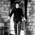 Μπόρις Καρλόφ.  Frankenstein (1931).