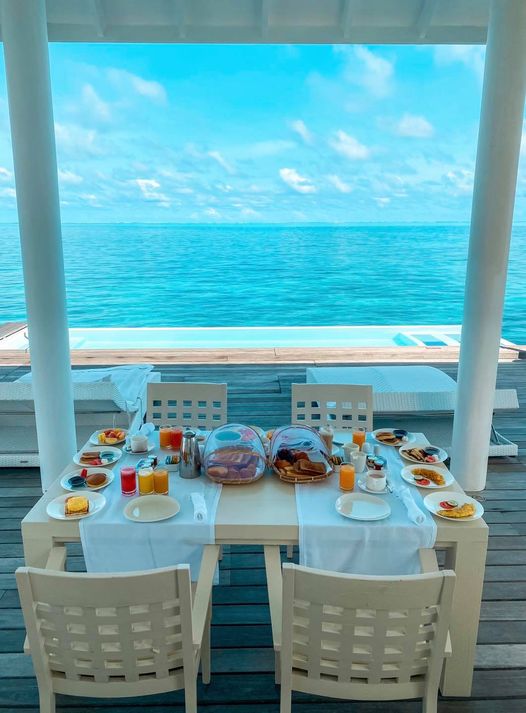 Πρωινό με θέα στις Μαλδίβες 1