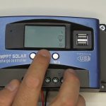 Μενού ρυθμιστή φόρτισης Mppt solar charge controller