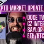 DOGE TWITTER, CZ INTERPOL, ETH/BTC | Crypto Market Update #4 2