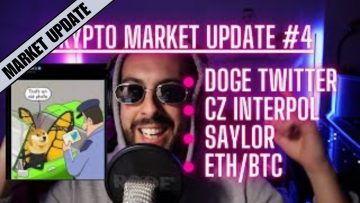 DOGE TWITTER, CZ INTERPOL, ETH/BTC | Crypto Market Update #4 8